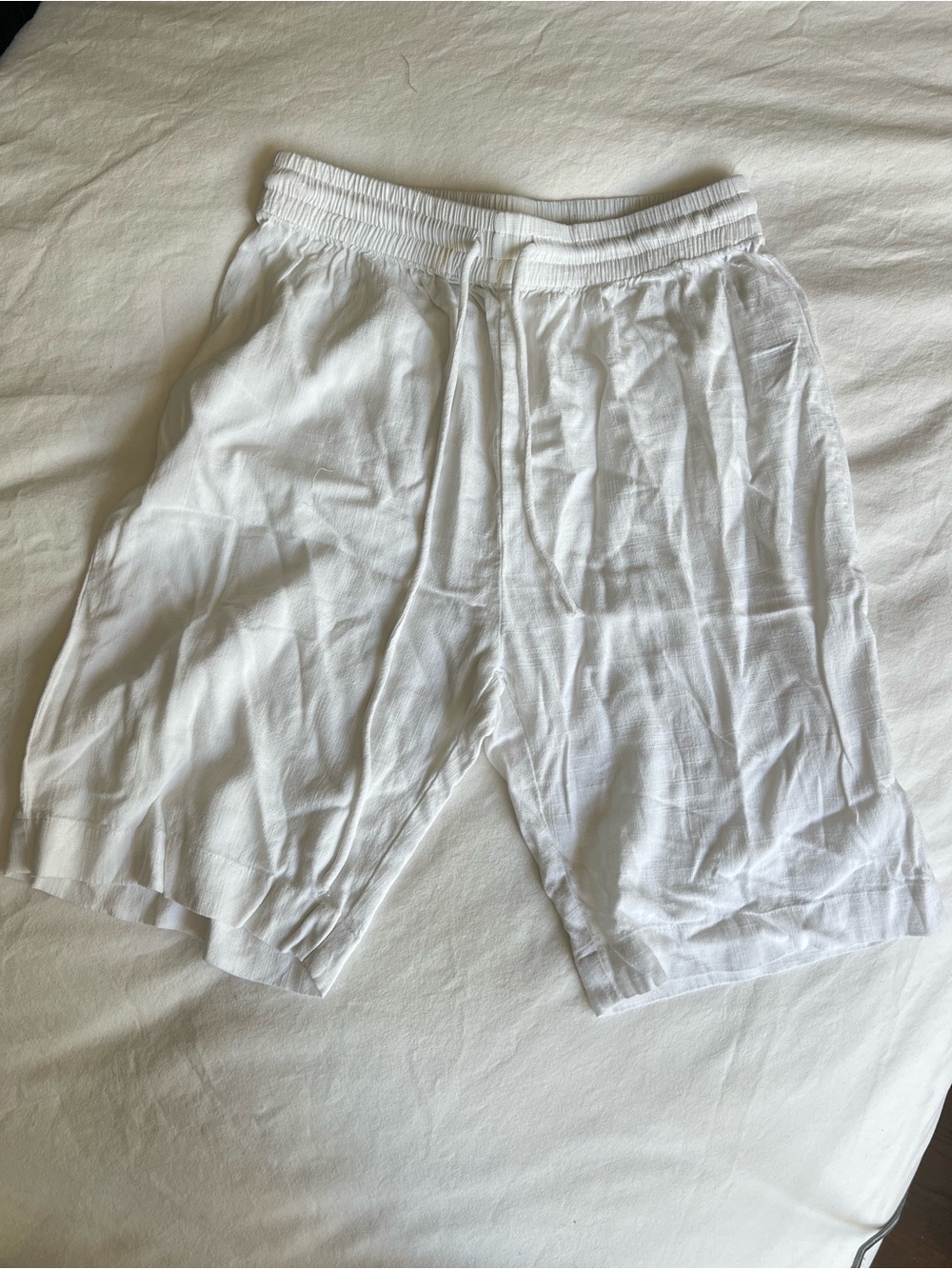 437 Linen Cover Up Shorts